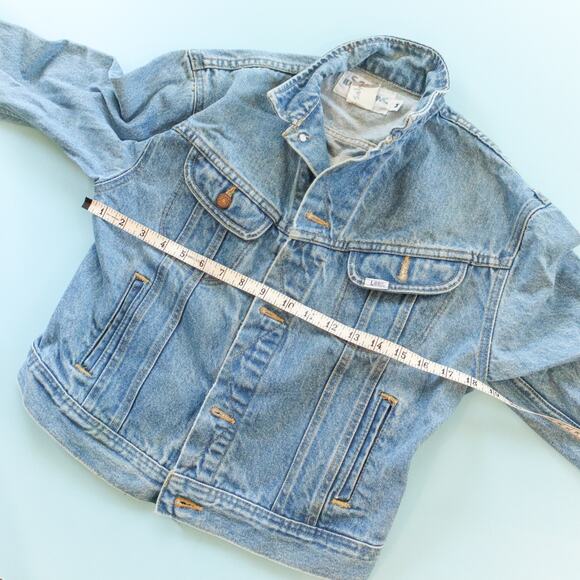 Vintage 90s Disney Broadway Beauty and the Beast Denim Jean Jacket Childs Medium - Picture 4 of 6